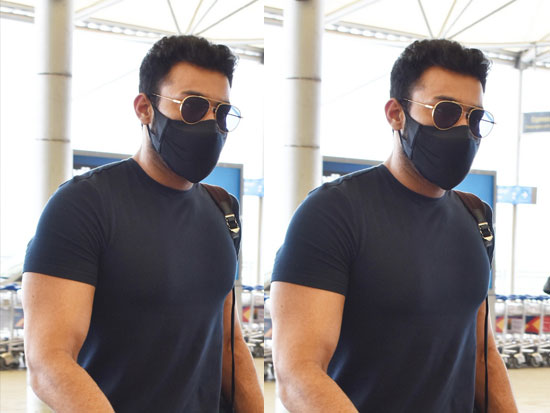 Varun Tej Spotted In Airport